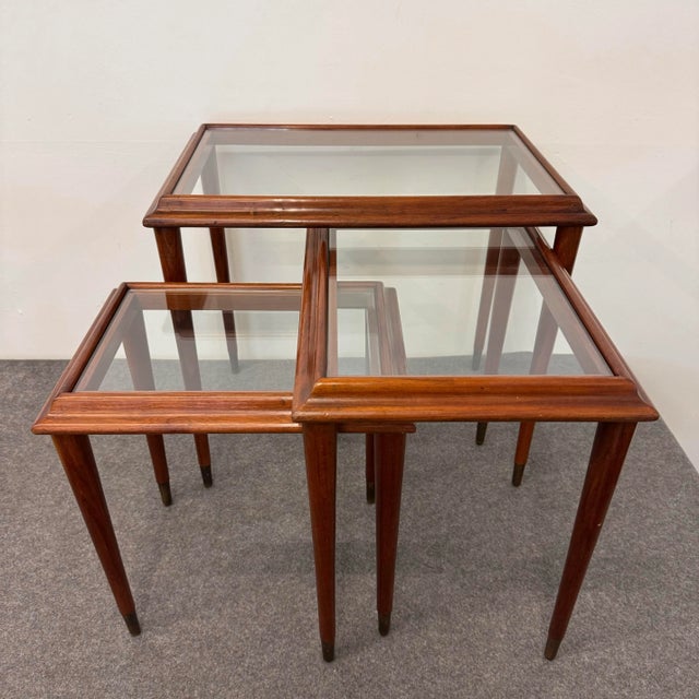 Vintage Nesting Tables, Set of 3 For Sale - Image 11 of 11