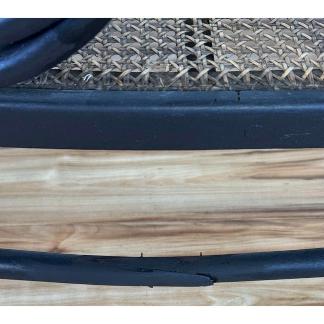 Vintage Bentwood Bench With Caned Seat For Sale - Image 15 of 15