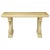 Neoclassical Style Cream Faux Marbre Console Table For Sale - Image 13 of 13