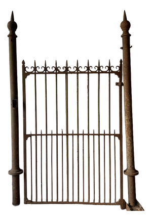 19th Century Cast Iron Gate