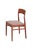 Wood Teak and Bouclé Chairs by Henning Kjærnulf for KS Møbler, 1960s, Set of 4 For Sale - Image 7 of 17