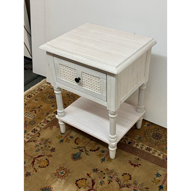 Wood Rustic European Flagstaff Nightstand For Sale - Image 7 of 12