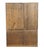 Sprague and Carleton Country Cabinet Solid Knotty Pine Maker Rustic Americana Style 56" Custom Wall Unit / Bookcase W. Cabinets For Sale - Image 12 of 17