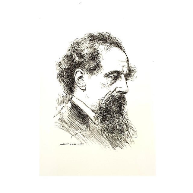 Berthold Mahn - Portrait - Original Lithograph 1956 For Sale - Image 7 of 7