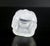 Glass Salt or Pepper Shaker in the style of Lalique For Sale - Image 13 of 14