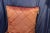 Traditional Late 20th C. Down Argyle Pattern Pillow For Sale - Image 3 of 4
