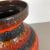 Large Multi-Color Pottery Fat Lava Multi-Color Floor Vase from Scheurich, 1970s For Sale - Image 9 of 14