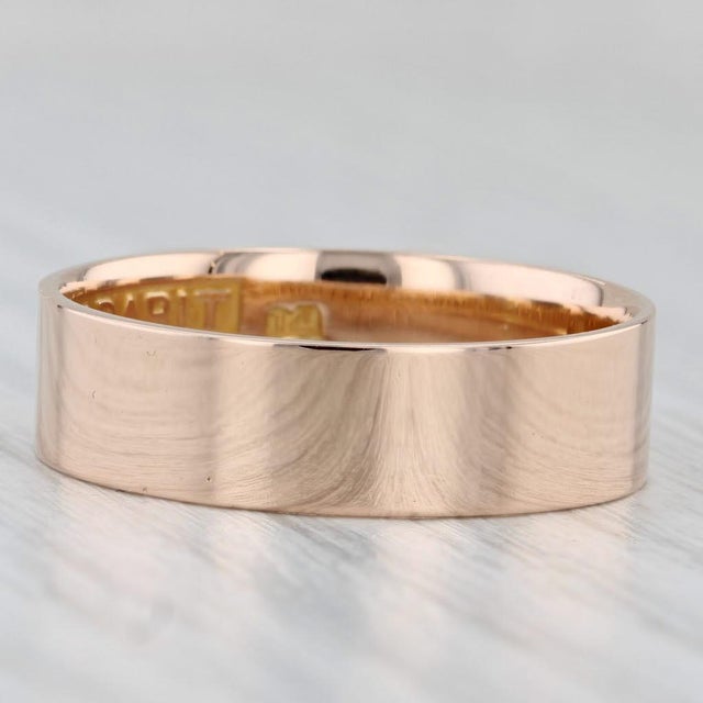 1920s 1920s Antique Scottish Rite 14th Degree Ring 14k Rose Gold Band Masonic Size 12 For Sale - Image 5 of 11