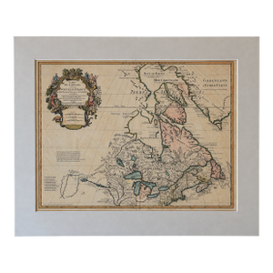 Great Lakes and Canada Map — By Guillaume Delisle, Dezauche, Paris, 1783