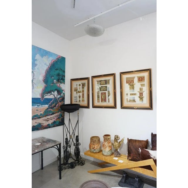 1970s Kalmar Style Flushmount Chandelier For Sale - Image 11 of 12