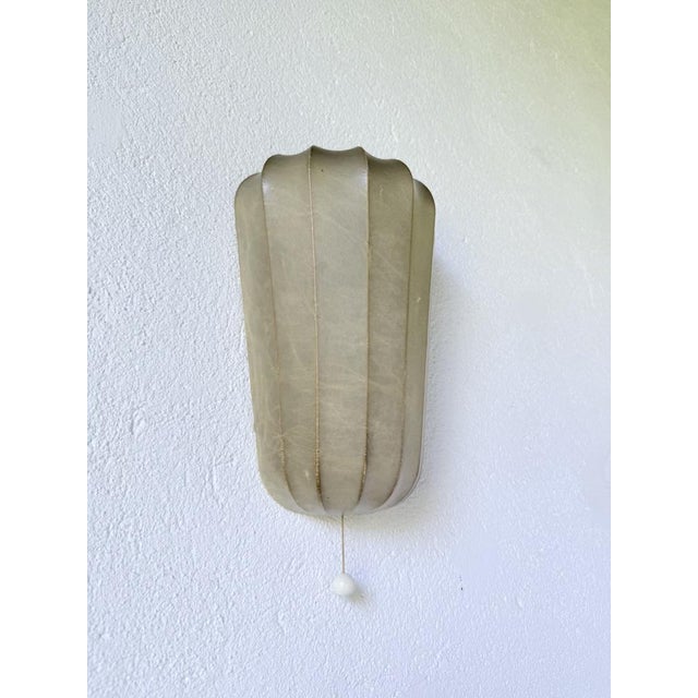 Plastic Cocoon Wall Light by Friedel Wauer for Goldman, Germany, 1960s For Sale - Image 7 of 18