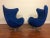 Authentic Arne Jacobsen for Fritz Hansen Egg Chairs - a Pair For Sale - Image 13 of 13