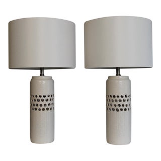 Mid 20th Century Lotte and Gunner Bostlund Influence Lamps - a Pair For Sale