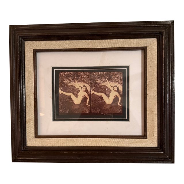 1950s Stereographic Marilyn Monroe Reprint For Sale