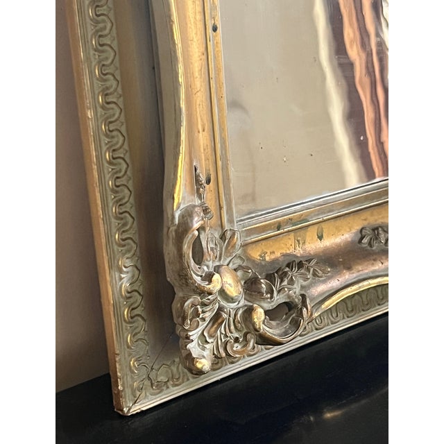 Antique Wavy Glass Mirror & Frame Chairish