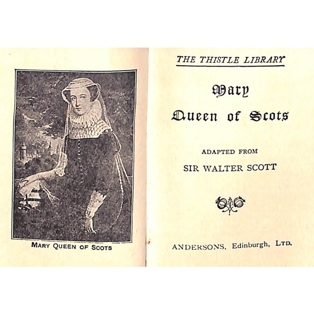 SCOTT, Sir Walter [169] pp. Anderson's, Edinburgh, Ltd. 3 3/8" x 2 1/2" The Thistle Library w/ silk tartan cover