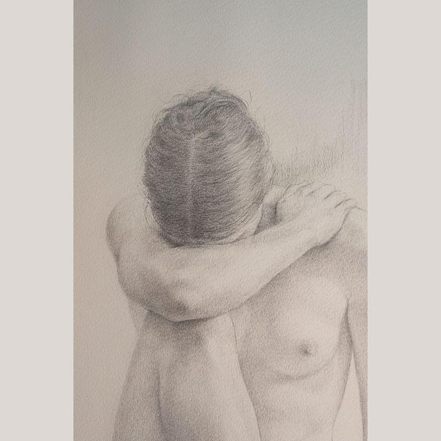 Lluis Gallart y Garcia, Nude The Four Seasons, Graphite, Framed For Sale - Image 18 of 18