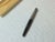Vintage Parker Black Fountain Pen With Brushed Steel Cap in Box For Sale - Image 4 of 12