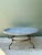 Gray Vintage Monumental Solid Granite Top Dining Table For Sale - Image 8 of 12
