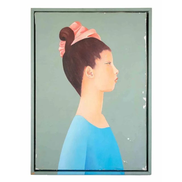 Contemporary Unknown, Viola, Oil Painting, 2000 For Sale - Image 3 of 5