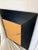 Traditional Early 2000s Pottery Barn Deep-Beveled Black Wood Wall Mirror For Sale - Image 3 of 4