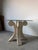 1980s Vintage Coastal Organic Sculptural Pencil Reed Rattan Dining Table For Sale - Image 5 of 18