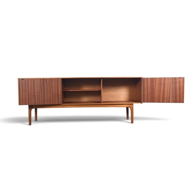 Mid-Century Modern Mid 20th Century Val Rossi Credenza in Teak for A.H. McIntosh For Sale - Image 3 of 10