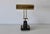 Vintage Brass Office Table Lamp Marble Base For Sale - Image 15 of 17