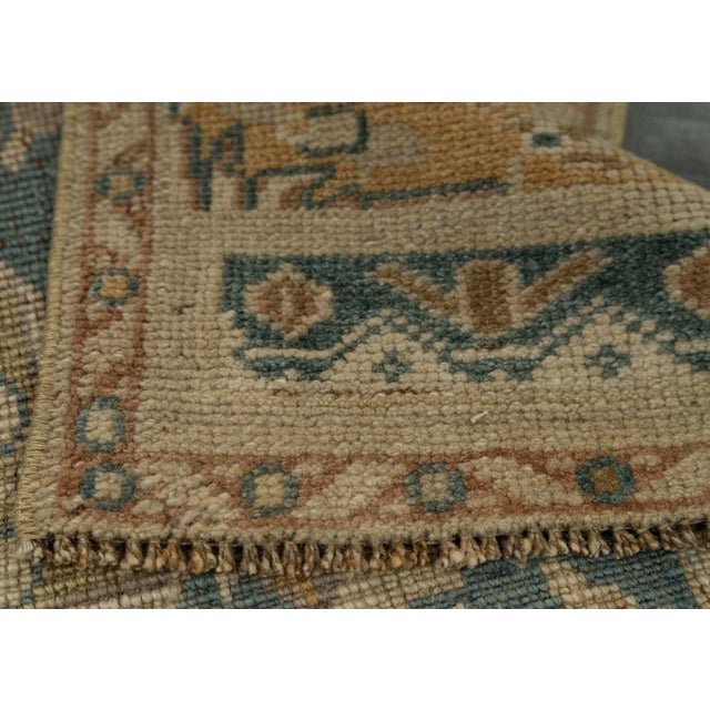 Turkish Mini Rug Oriental Hand Knotted Vintage Rug 1'7" x 3'3" #21251 For Sale In Houston - Image 6 of 8