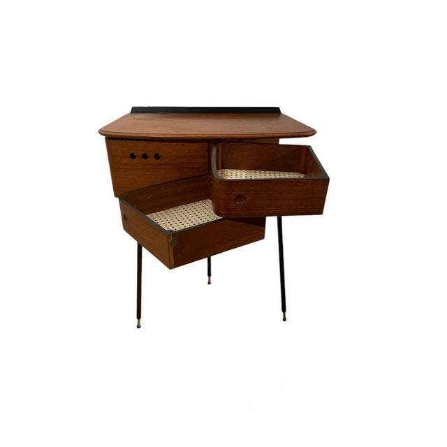 Model 2740 Entrance Furniture in Teak from Rastad & Relling, 1956 For Sale - Image 4 of 6