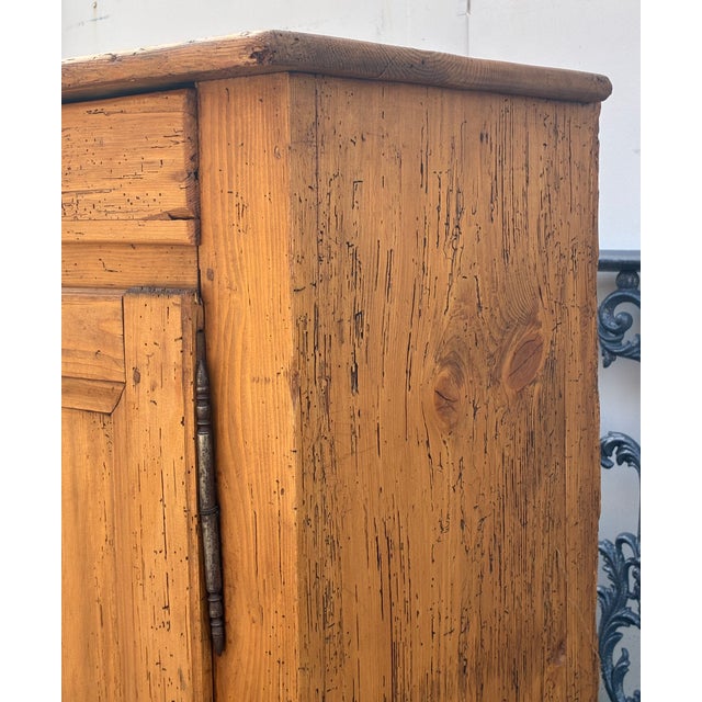 Pine Two Door Two Drawer Dresser Base For Sale - Image 11 of 18