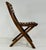 1950s 1950s Folding Oak Chairs - Set of 4 For Sale - Image 5 of 10