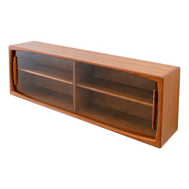 Floating Display Sideboard in Teak, 1960s For Sale