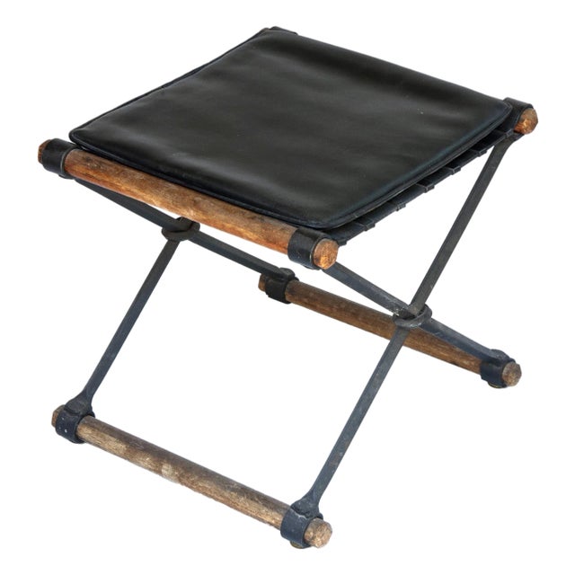 1970s Cleo Baldon Mid-Century Modern Campaign Stool For Sale