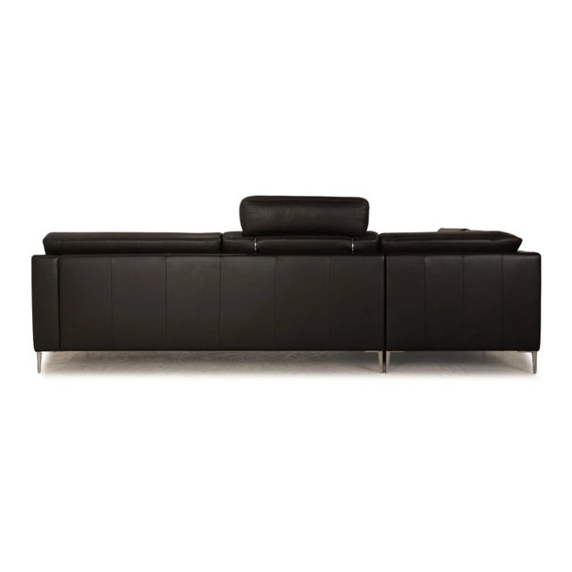 Animal Skin CL 650 Corner Sofa in Anthracite Leather from Erpo For Sale - Image 7 of 9