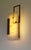 Sculptural White Marble Wall Sconce Modern Architectural Lighting For Sale - Image 10 of 12