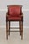 Traditional Hancock & Moore Red Leather Bar Stool Counter Chairs For Sale - Image 3 of 18