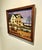 Charming vintage framed puzzle circa 1960's. Nostalgic Americana Cape Cod style house. Measures: 30" wide x 25" high