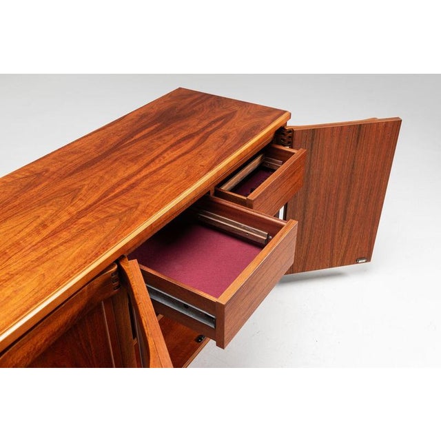 Sideboard in Walnut by Franz Xaver for Sproll, Switzerland, 1960 For Sale - Image 11 of 14