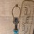 For your consideration, mid-century modern blue Murano glass table lamps designed by Seguso, featuring a distinct two-...