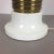 Metal Vintage Italian Giant Glass Bulb Table Light For Sale - Image 7 of 11