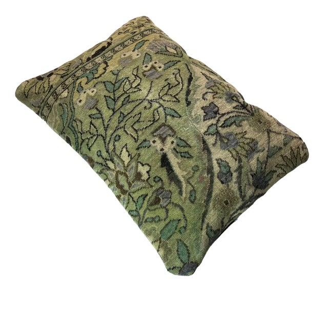 Vintage Turkish Handmade Cushion Cover For Sale - Image 9 of 11