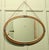 Arts and Crafts Oval Copper Wall Mirror, 1890 For Sale - Image 3 of 8