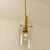 Large Brass and Glass Pendant from Glashütte Limburg, 1970s For Sale - Image 15 of 18