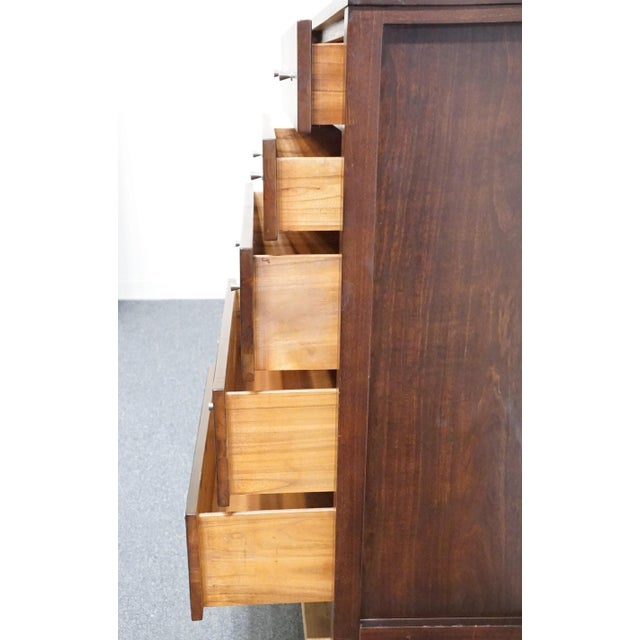 High End Cherry Contemporary Traditional 35" Chest of Drawers For Sale In Kansas City - Image 6 of 10