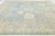 Hand-Knotted Modern Oushak Wool Rug in Soft Sky Blue, Cream & Muted Teal For Sale - Image 4 of 11