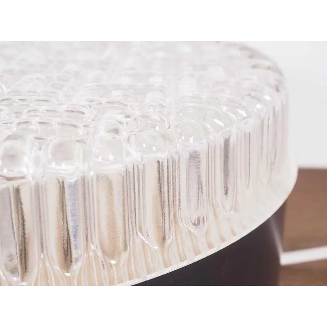 1960s Clear Glass Ceiling or Wall Lamp from Staff Leuchten, 1960s For Sale - Image 5 of 11