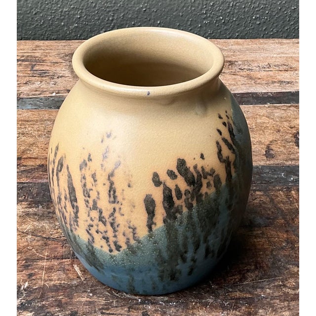 Vintage Studio Pottery Glazed Ceramic Vase For Sale - Image 16 of 16