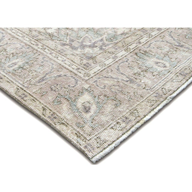 Traditional 1960s Turkish Oushak Rug For Sale - Image 3 of 6