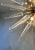 Italian 51-Tip Murano Glass Sputnik Chandelier, Clear Transparent For Sale - Image 11 of 12